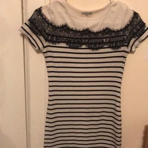 Nice black and white dress